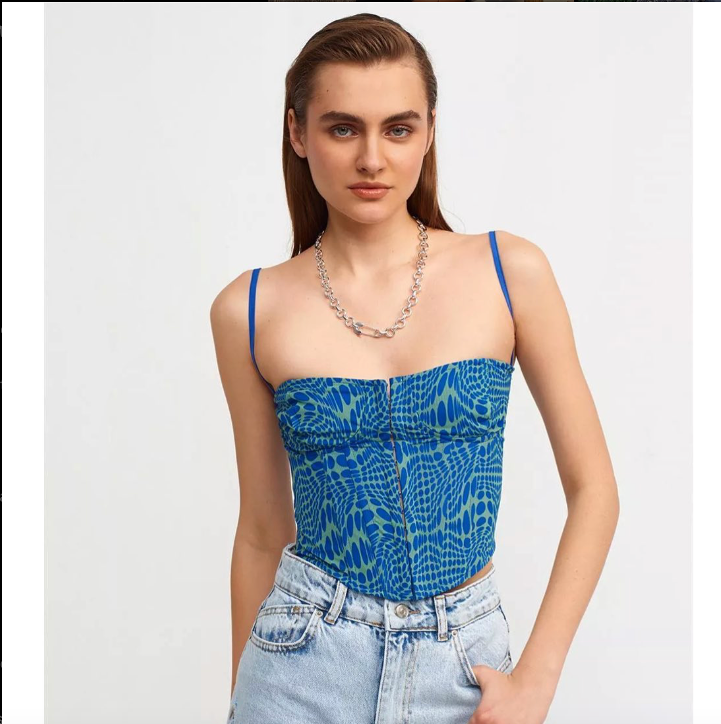 Blue Corset