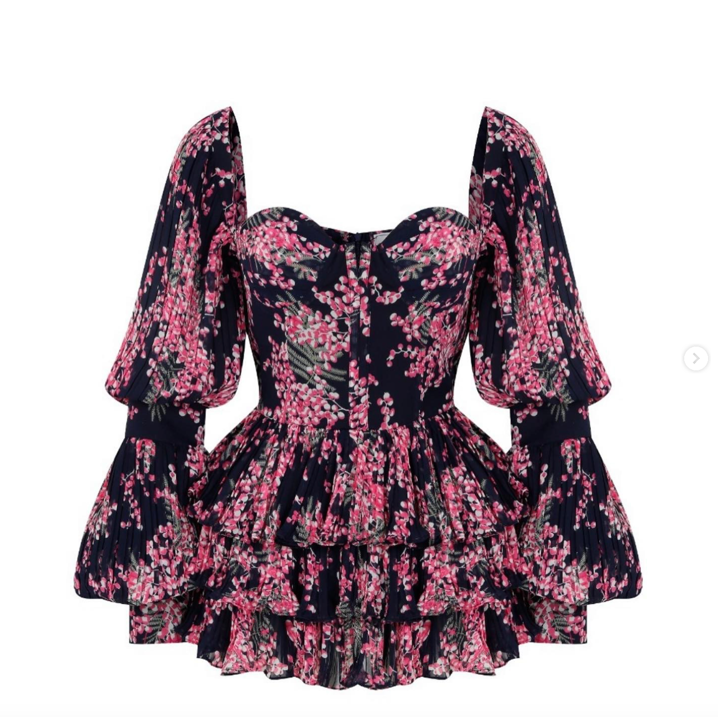 Floral Ruffled Dress