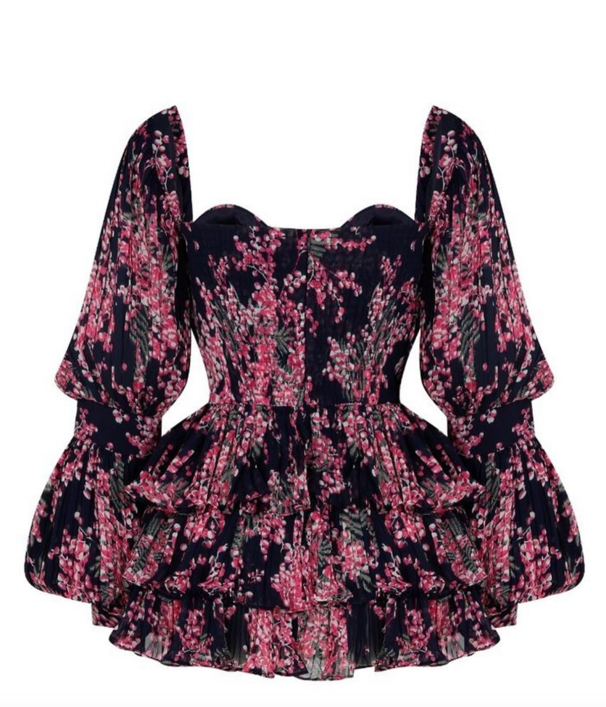 Floral Ruffled Dress