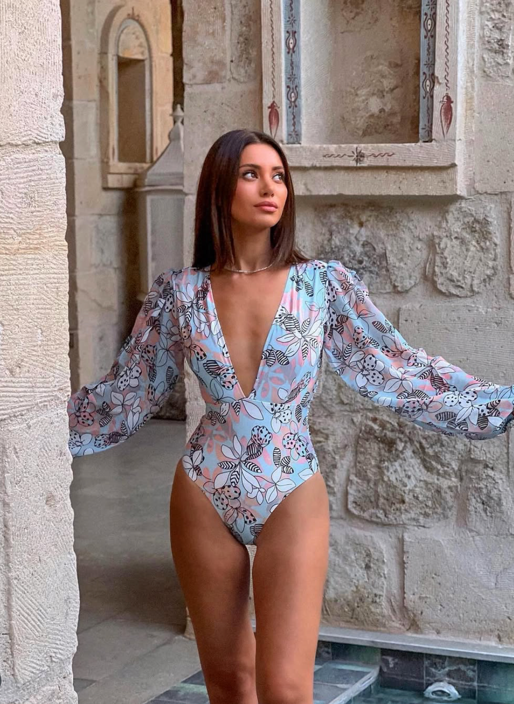 Long Sleeves swimsuit