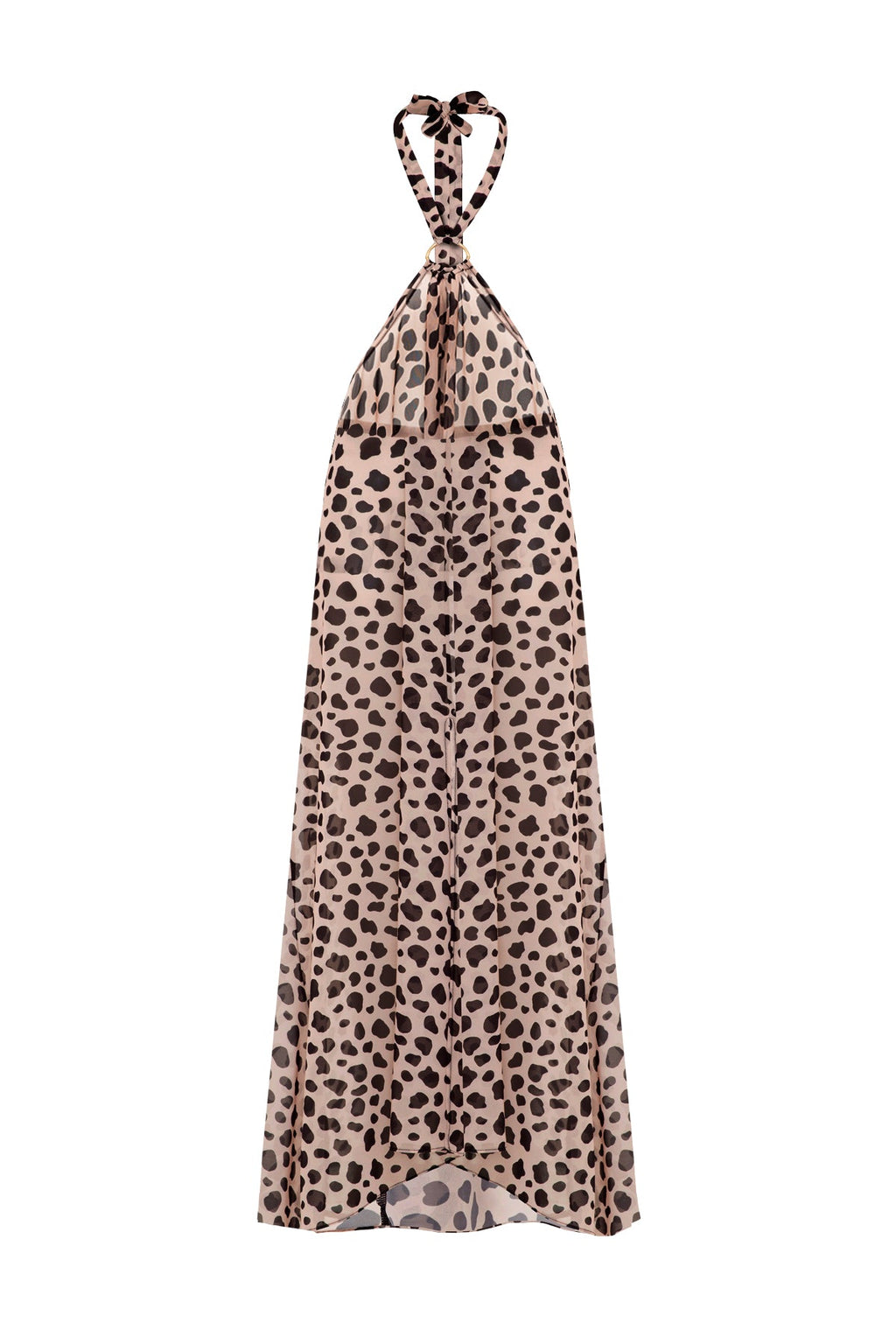 Leopard Coverup dress - Chez Neeba