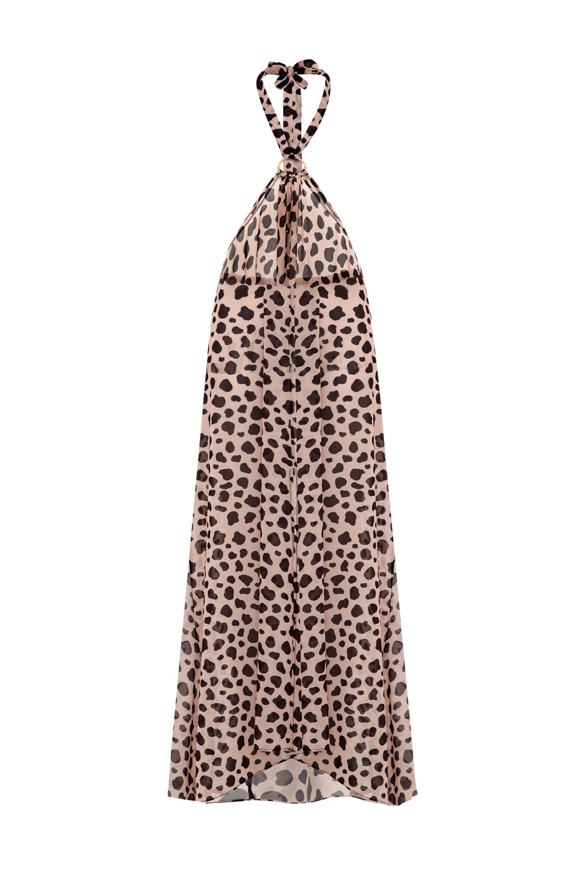Leopard Coverup dress - Chez Neeba