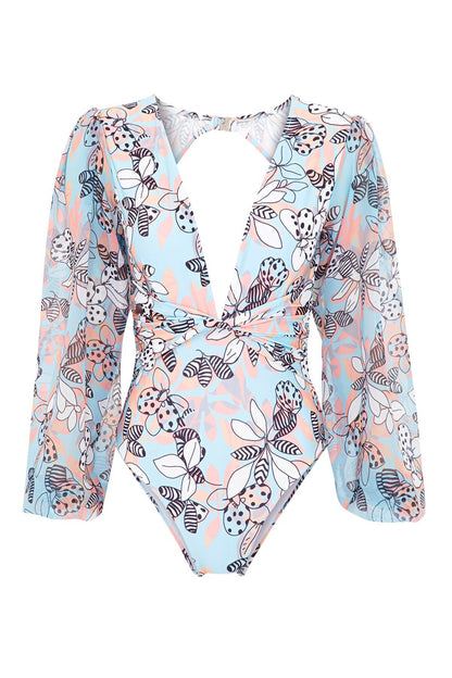 Long Sleeves swimsuit - Chez Neeba