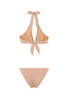 Nude Neck Halter Bikini - Chez Neeba